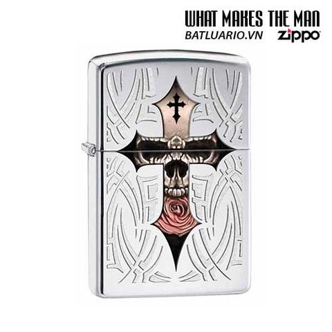 Bật Lửa Zippo 28874 - Bật Lửa Cross High Polish Chrome Đẳng Cấp Cho Người Sành Điệu
