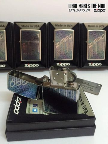 Zippo Fusion 29097 Bật Lửa Bằng Chrome Đánh Bóng - Quà Tặng Thời Trang Cho Người Đam Mê Zippo