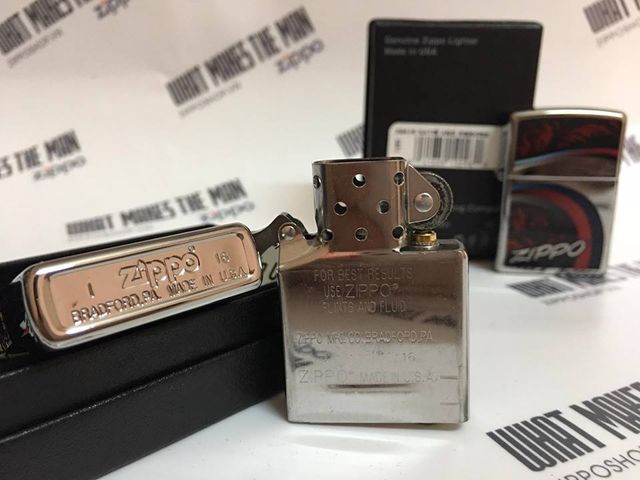 Bật Lửa Zippo 29415 - Thiết Kế Lá, Mạ Chrome Cao Cấp - Quà Tặng Cho Người Yêu Thích Zippo