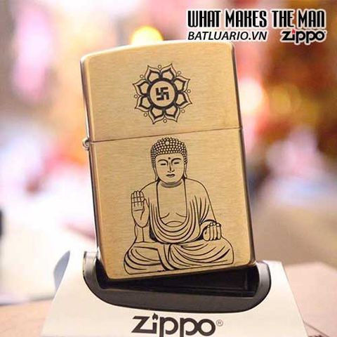 ZIPPO Khắc Phật 03 - Bật Lửa Cổ Điển Phong Thủy Độc Đáo, Quà Tặng Ý Nghĩa cho Tín Đồ Phật Giáo