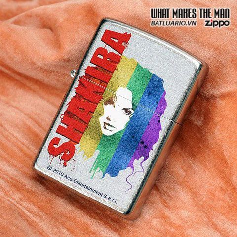 Bật Lửa Zippo Shakira Pop Art - Mẫu 28028 Chrome Thời Trang, Quà Tặng Độc Đáo Cho Fan Hâm Mộ