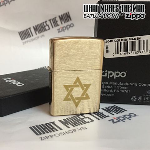 Zippo 204B Golden Magen - Bật Lửa Quà Tặng Sang Trọng, Thiết Kế Đặc Biệt Cho Người Sành Điệu