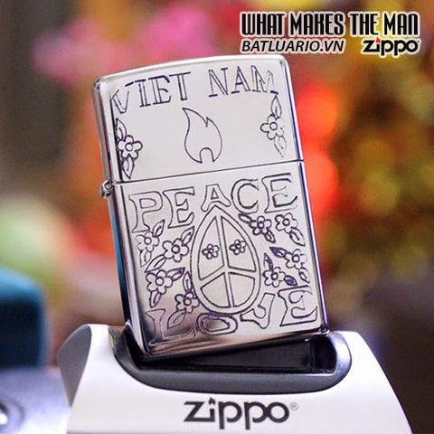 ZIPPO Việt Nam WAR 02 - Bật Lửa Tái Bản 2017 - Món Quà Độc Đáo Cho Người Yêu Thích Lịch Sử