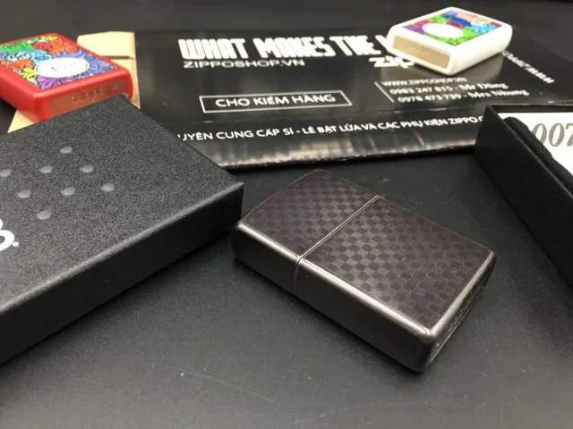 Bật Lửa Zippo James Bond 007 Màu Xám Dusk - Quà Tặng Phong Cách Điện Ảnh Huyền Thoại cho Fan Của Điệp Viên 00