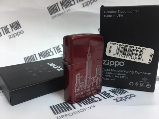ZIPPO 21063 Empire Stage Building Biểu Tượng NY City - Quà Tặng Độc Đáo Cho Người Sưu Tập Hàng Hiệu