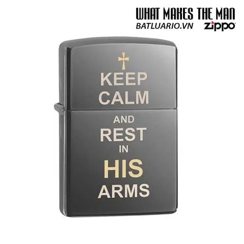 Zippo 29610 - Bật Lửa Black Chrome 
