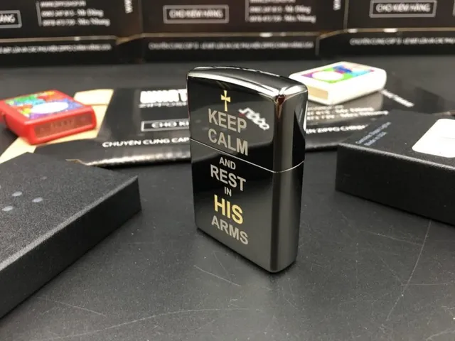 Zippo 29610 - Bật Lửa Black Chrome 