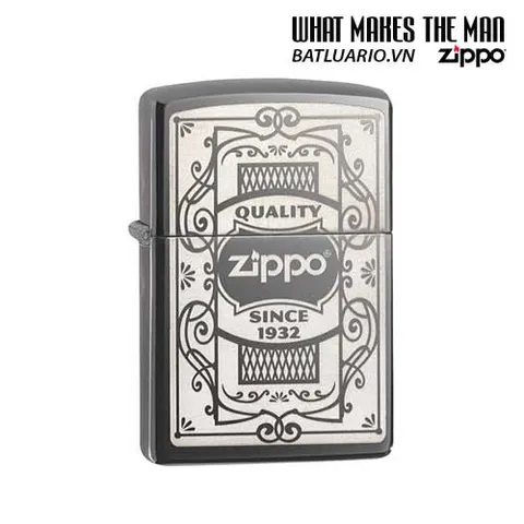 Zippo Black Ice Lighter - Zipp 29425, Chất Lượng Tốt, Bảo Hành Chính Hãng, Quà Tặng Độc Đáo cho Fan Zippo