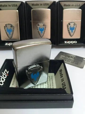 Zippo 29101 - Zippo Arrowhead Emblem Bạc Nhám - Quà Tặng Độc Đáo cho Người Yêu Thích Zippo
