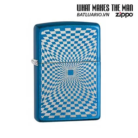 Zippo 29427 - Bật Lửa Thiết Kế Tối Giản Màu Xanh Cerulean - Phụ Kiện Nhà Cửa Sang Trọng
