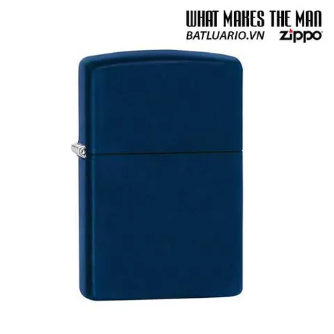 Bật Lửa Zippo Xanh Hải Quân Matte 239 - Chính Hãng Mỹ, Bảo Hành Trọn Đời, Thiết Kế Sang Trọng, Công Nghệ Sơn Tĩnh Điện Bền Bỉ