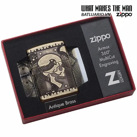 Zippo 29268 - Zippo Steampunk 360 Multicut Bằng Đồng Cổ - Khui Bia Độc Đáo và Sang Trọng