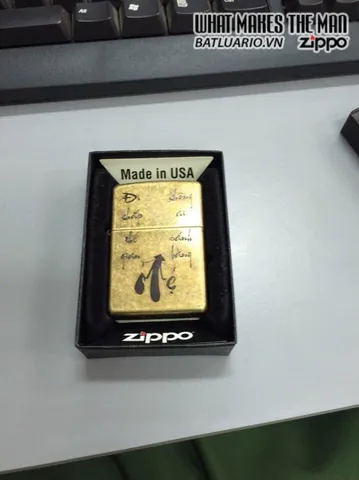Zippo Khắc Mẹ 201FB.ME - Quà Tặng Ý Nghĩa Cho Mẹ, Lưu Giữ Ký Ức Đặc Biệt, Zippo Sang Trọng và Độc Đáo