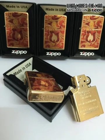 Zippo 28975 - Bật Lửa Đồng Bóng Đẹp Fusion Shield Chính Hãng - Quà Tặng Sang Trọng Cho Người Sưu Tập