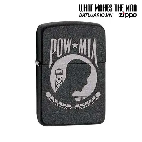 Zippo 28873 - Bật Lửa Zippo POW MIA Với Thiết Kế Đặc Biệt - Quà Tặng Ý Nghĩa Cho Người Yêu Nước
