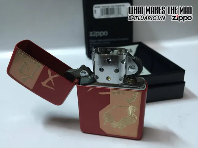 Zippo 29259 - Bật Lửa Zippo Năm Con Gà - Quà Tặng Độc Đáo Cho Fan Sưu Tập Bật Lửa