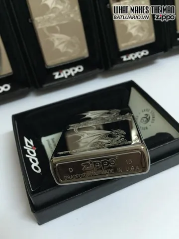 Zippo Anne Stokes Gothic Black Ice Bật Lửa Khắc Laser - Quà Tặng Độc Đáo cho Fan Hâm Mộ Thế Giới Huyền Bí