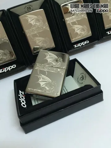 Zippo Anne Stokes Gothic Black Ice Bật Lửa Khắc Laser - Quà Tặng Độc Đáo cho Fan Hâm Mộ Thế Giới Huyền Bí