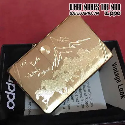 Zippo Khắc Mã Đáo Thành Công 02 – Bật Lửa Zippo 240.MDTC02, Quà Tặng Độc Đáo Cho Người Yêu Thích Sưu Tập
