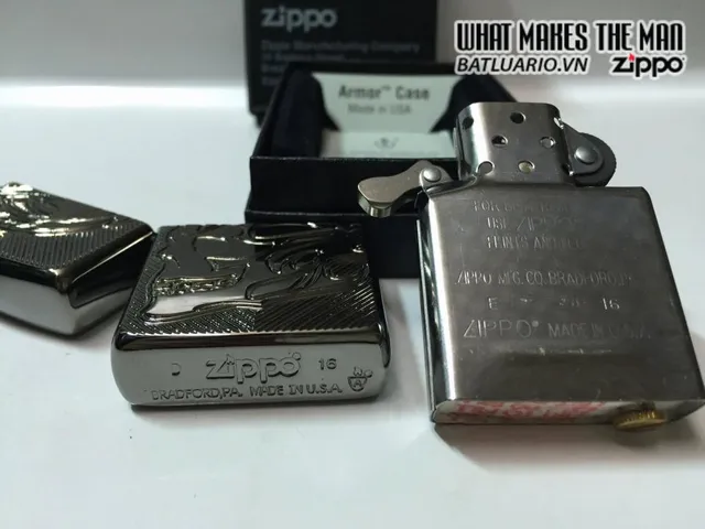 Zippo Armor 29230 - Zippo Khắc Sâu Đầu Lâu Bừng Lửa - Quà Tặng Thú Vị Cho Người Yêu Thích Đồ Khui Rượu