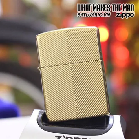 Zippo 169 Line Armor High Polish Brass - Bật Lửa Chất Lượng Cao, Quà Tặng Hoàn Hảo Cho Người Yêu Thích Sưu Tập
