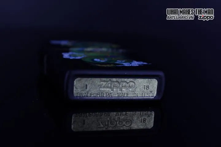 Zippo 29839 - Bật Lửa Zippo Họa Tiết Rồng Đen Matte - Quà Tặng Thú Vị Cho Người Yêu Thích Sưu Tập Bật Lửa