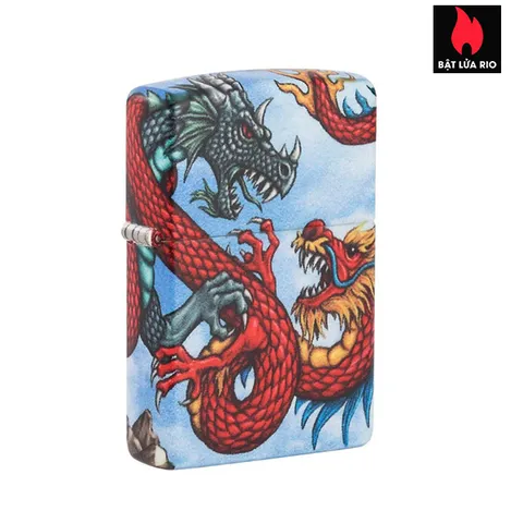 Bật Lửa Zippo 49354 - Thiết Kế Rồng 540 Màu Sắc Tươi Sáng - Bảo Hành Trọn Đời Chính Hãng Mỹ