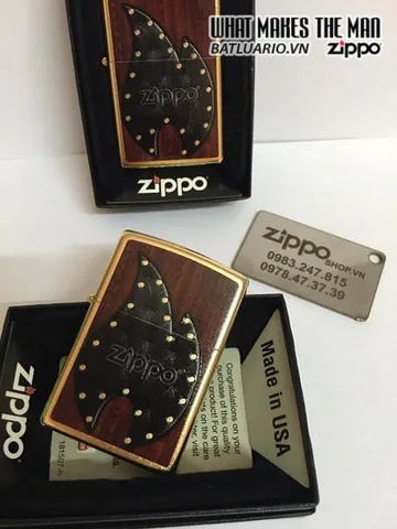 Zippo 28832 - Túi Da Bảo Quản Bật Lửa Vàng Dust - Phụ Kiện Thời Trang Cá Tính cho Người Yêu Thích Bật Lửa