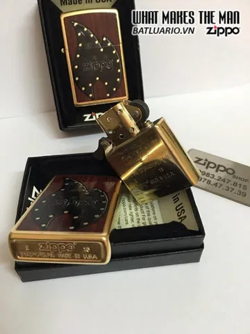 Zippo 28832 - Túi Da Bảo Quản Bật Lửa Vàng Dust - Phụ Kiện Thời Trang Cá Tính cho Người Yêu Thích Bật Lửa