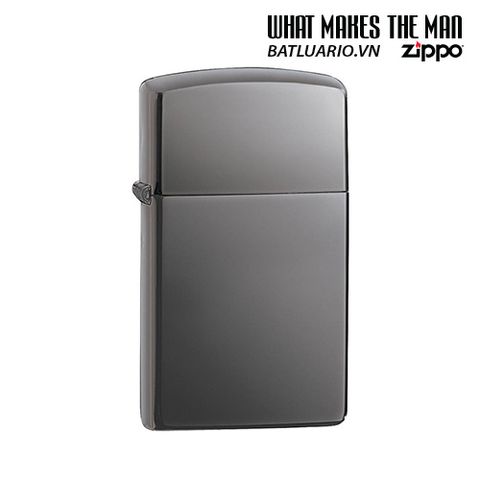 Bật lửa Zippo 20492 Slim Black Ice - Bật lửa Chính Hãng, Kiểu Dáng Mỏng, Phong Cách Sang Trọng, Quà Tặng Thời Trang