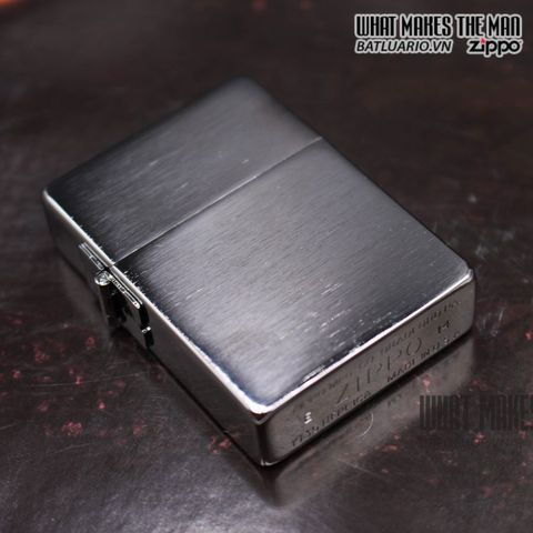 Bật Lửa Zippo 1935.25 - Bật Lửa Chrome B brushed Lịch Sử - Quà Tặng Độc Đáo Cho Người Sưu Tầm