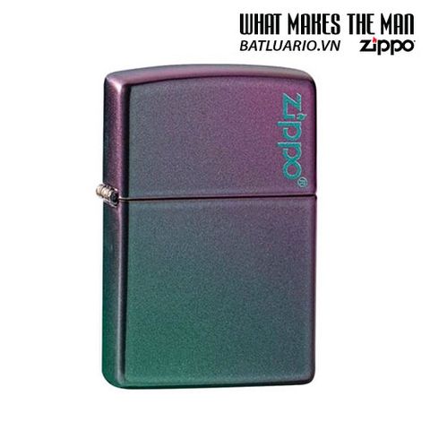 Bật lửa Zippo 49146ZL Iridescent Rainbow Logo - Bật Lửa Chính Hãng Độc Đáo, Quà Tặng Lý Tưởng Cho Người Yêu Thích Zippo