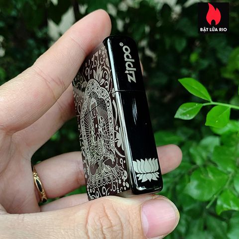 Zippo 24756 Khắc Đức Phật 4 Mặt - Bật Lửa Zippo Cao Cấp Với Thiết Kế Tâm Linh Độc Đáo - Quà Tặng Ý Nghĩa