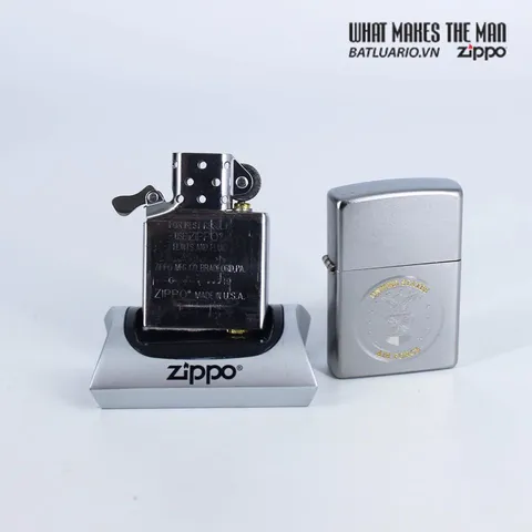 Bật Lửa Zippo 49147 U.S. Air Force™ Satin Chrome - Quà Tặng Độc Đáo Cho Người Yêu Thích Quân Đội Mỹ