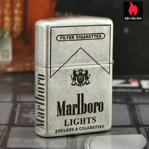 Zippo Bạc Giả Cổ 121FB - Bật Lửa Khắc Light 5 Mặt Thời Trang - Quà Tặng Độc Đáo cho Người Yêu Thích Sưu Tầm