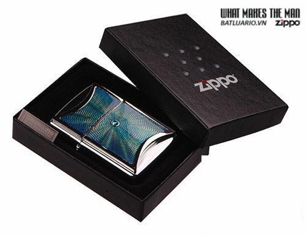 Zippo 20884 - Bật Lửa High Polished Chrome với Biểu Tượng Splash - Quà Tặng Hoàn Hảo cho Người Yêu Bật Lửa