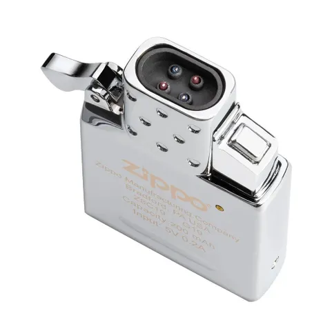 Ruột Zippo Tia Lửa Điện Plasma 65828 - Bật Lửa Sạc USB 2 Chùm, Chống Gió, Thay Thế Cho Tất Cả Vỏ Zippo (Trừ Replica 1935)