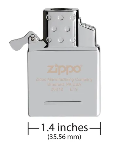 Ruột Bật Lửa Zippo Gas Butane Một Tia Lửa 65826 - Phụ Kiện Thay Thế Cho Bật Lửa Zippo, Độ Bền Cao, Lửa Điều Chỉnh, Hộp Quà Tặng