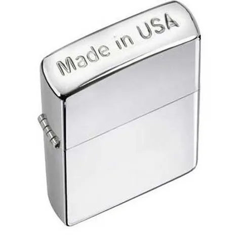 Bật Lửa Zippo 24796 - Thiết Kế Nắp Vương Miện Mạ Chrome Sang Trọng, Quà Tặng Thích Hợp Cho Người Yêu Thích Zippo
