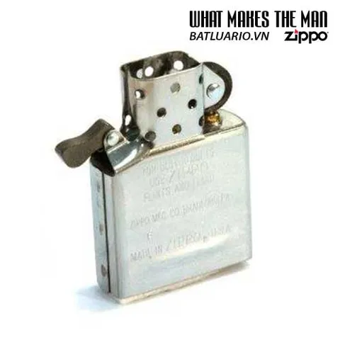 Ruột Zippo Chính Hãng USA - Màu Trắng, Phụ Kiện Thay Thế, Có Sẵn Đá và Bấc, Tương Thích Hầu Hết Các Mẫu Zippo