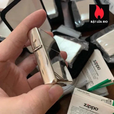 Zippo 14 Bạc Nguyên Khối Vintage - Bật Lửa Sang Trọng Phong Cách Cổ Điển cho Người Yêu Thích Sưu Tập