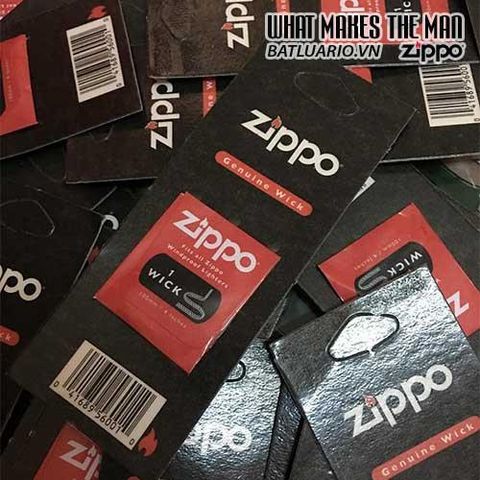 Bấc chuyên dụng cho bật lửa Zippo - Tim chính hãng 100mm, bảo đảm hiệu quả cháy và giảm carbon, sản xuất tại Mỹ