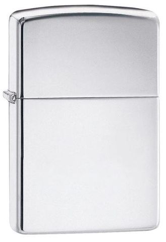 Bật Lửa Zippo Armor High Polished Chrome 167 - Vỏ Dày Chống Gió Thiết Kế Cổ Điển, Quà Tặng Cho Người Yêu Thích Zippo