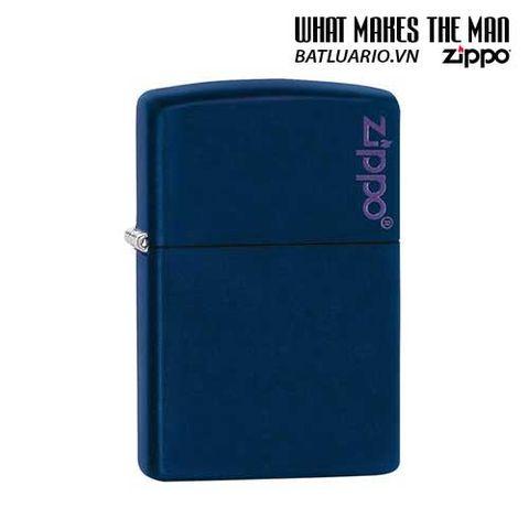 Bật Lửa Zippo 239ZL - Màu Xanh Hải Quân, Logo Chính Hãng, Thiết Kế Đẳng Cấp, Khả Năng Kháng Gió, Quà Tặng Sang Trọng