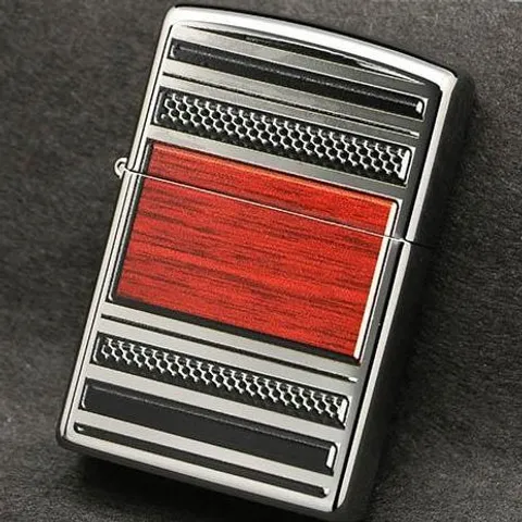 Bật Lửa Zippo 28676 - Bật Lửa Chống Gió Bằng Thép Và Gỗ, Hàng Chính Hãng Mỹ, Phụ Kiện Cao Cấp Dành Cho Người Yêu Thích Thời Trang
