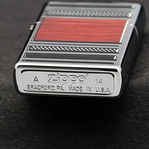Bật Lửa Zippo 28676 - Bật Lửa Chống Gió Bằng Thép Và Gỗ, Hàng Chính Hãng Mỹ, Phụ Kiện Cao Cấp Dành Cho Người Yêu Thích Thời Trang