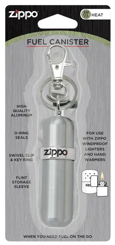Bình Đựng Xăng Di Động Chuyên Dụng Zippo - Phụ Kiện Bật Lửa Bằng Nhôm, An Toàn, Thiết Kế Tiện Lợi, Dành Cho Người Yêu Thích Du Lịch