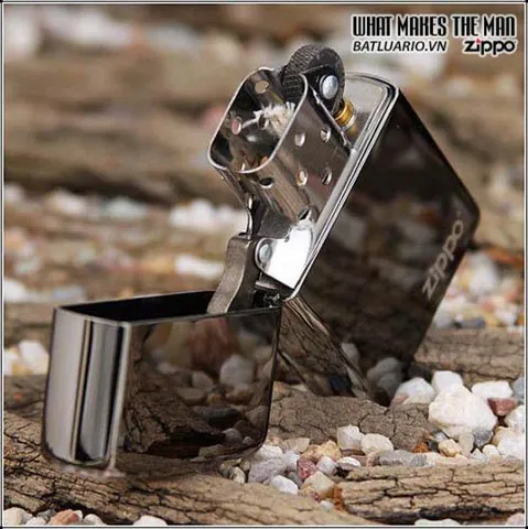 Zippo 150ZL - Bật Lửa Đen Băng Bộ Sưu Tập Zippo - Quà Tặng Thú Vị cho Người Yêu Thích Zippo