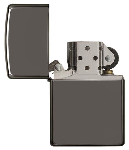 Bật Lửa Zippo Black Ice 150 - Trang Trí Đen Chrome Sang Trọng, Quà Tặng Độc Đáo Cho Người Yêu Thích Hàng Hiệu
