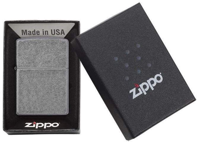 Bật Lửa Zippo 121FB – Đồng Thau Mạ Bạc Giả Cổ, Bảo Hành Trọn Đời, Quà Tặng Thân Thiện Môi Trường